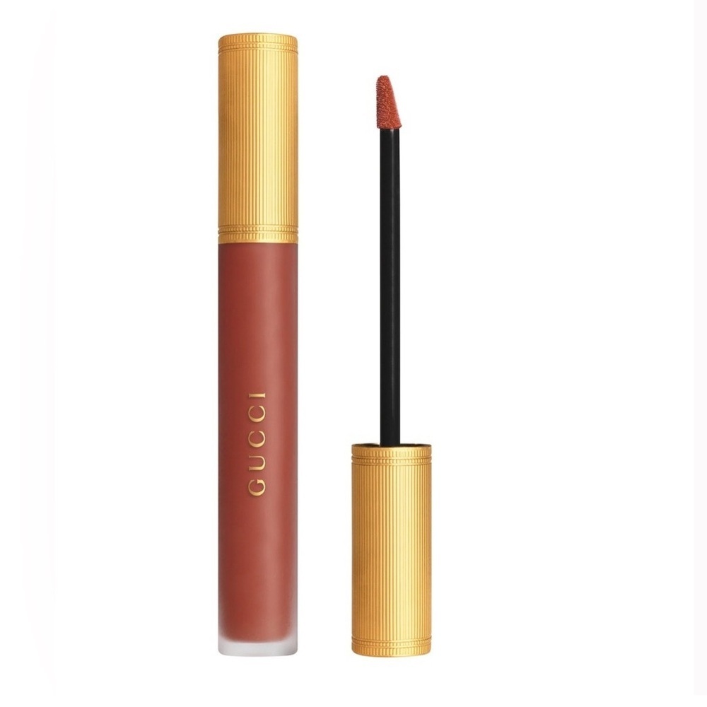 Gucci liquid lipstick Janet Rust 505